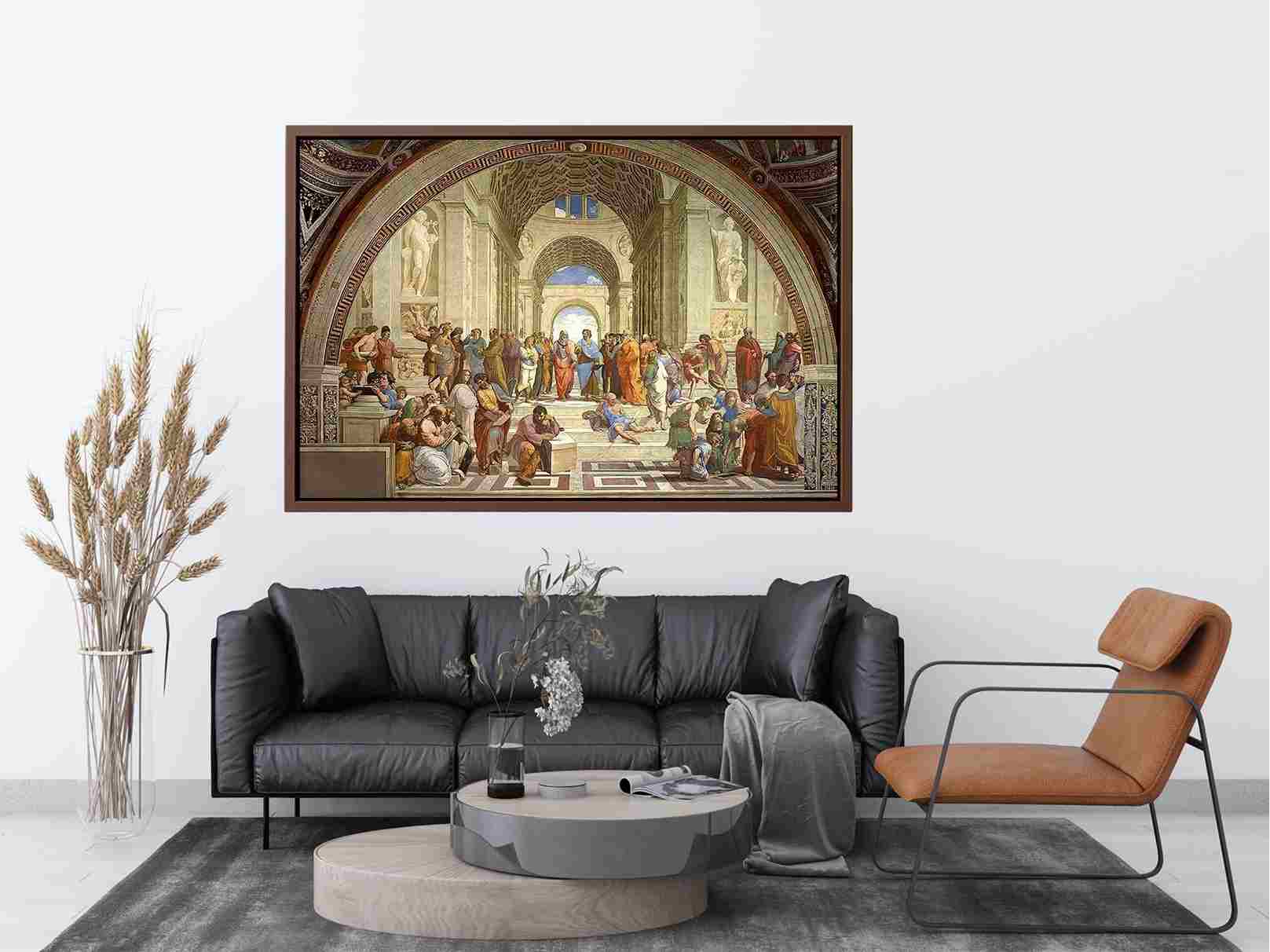 The School of Athens by Raphael Painting 