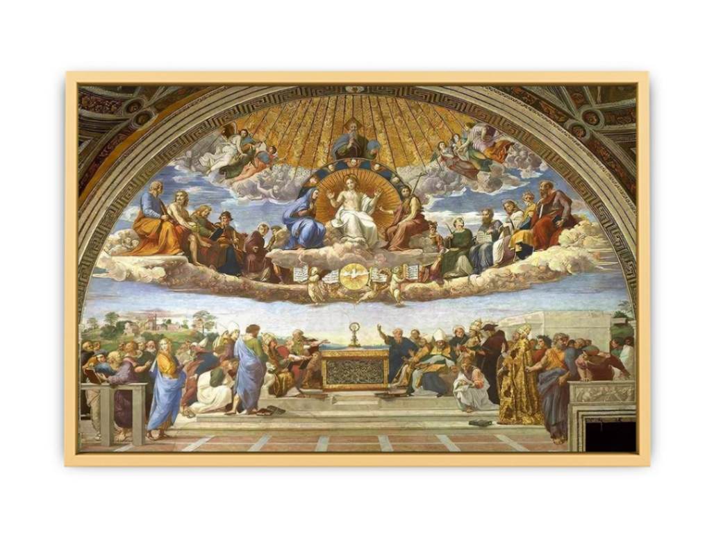 Disputation of the Holy Sacrament (La Disputa) Streched canvas