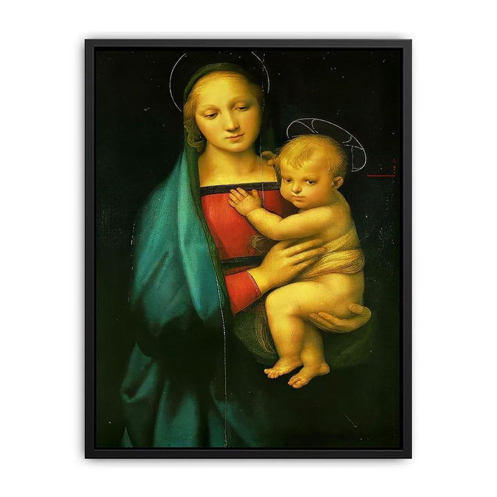 Madonna & Child (Madonna del Granduca) 1505 Canvas Print