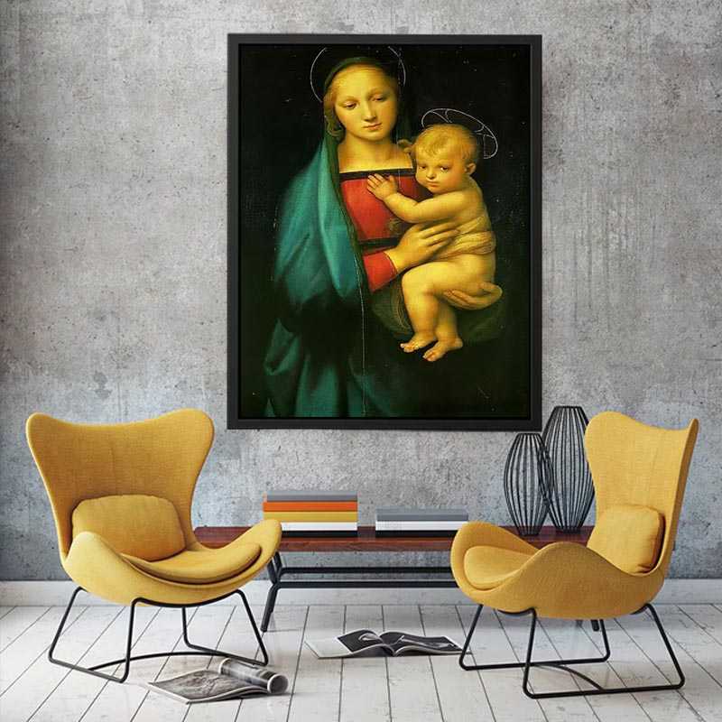 Madonna & Child (Madonna del Granduca) 1505 by Raphael Painting 