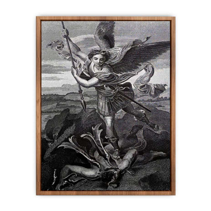 Saint Michael Trampling the Dragon 1518  Poster
