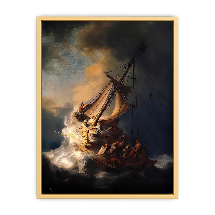 Christ In The Storm On The Sea Of Galilee Streched canvas