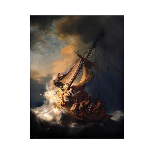 The Storm On The Sea Of Galilee by Rembrandt
