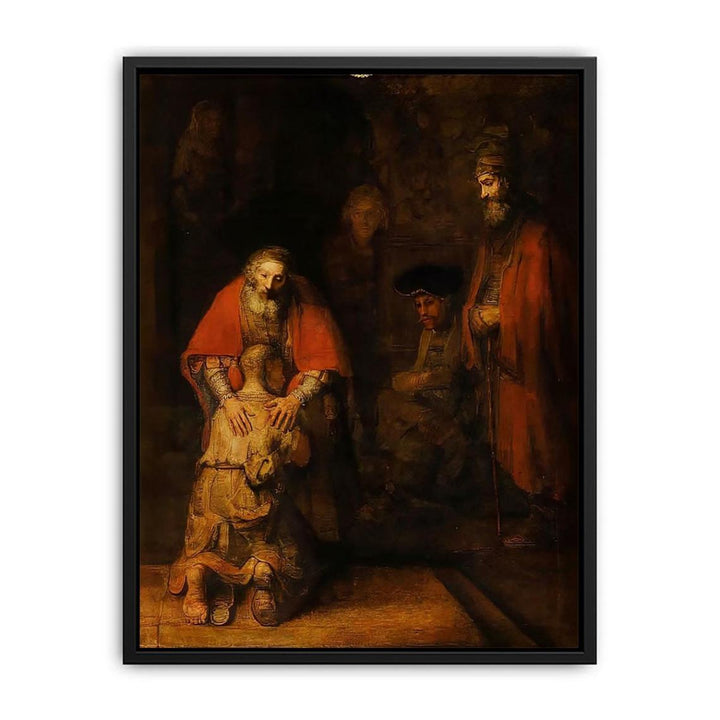 The Return of the Prodigal Son c. 1669 Canvas Print