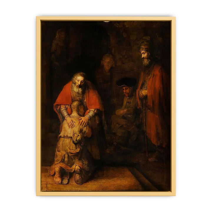 The Return of the Prodigal Son c. 1669 Streched canvas
