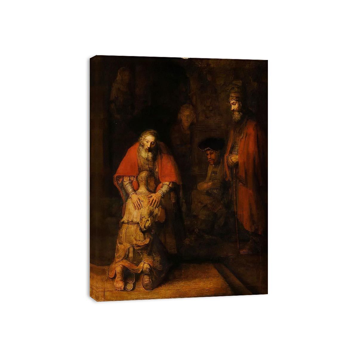 The Return of the Prodigal Son c. 1669 by Rembrandt Van Rijn Painting 