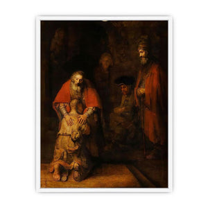 The Return of the Prodigal Son c. 1669 Framed Print