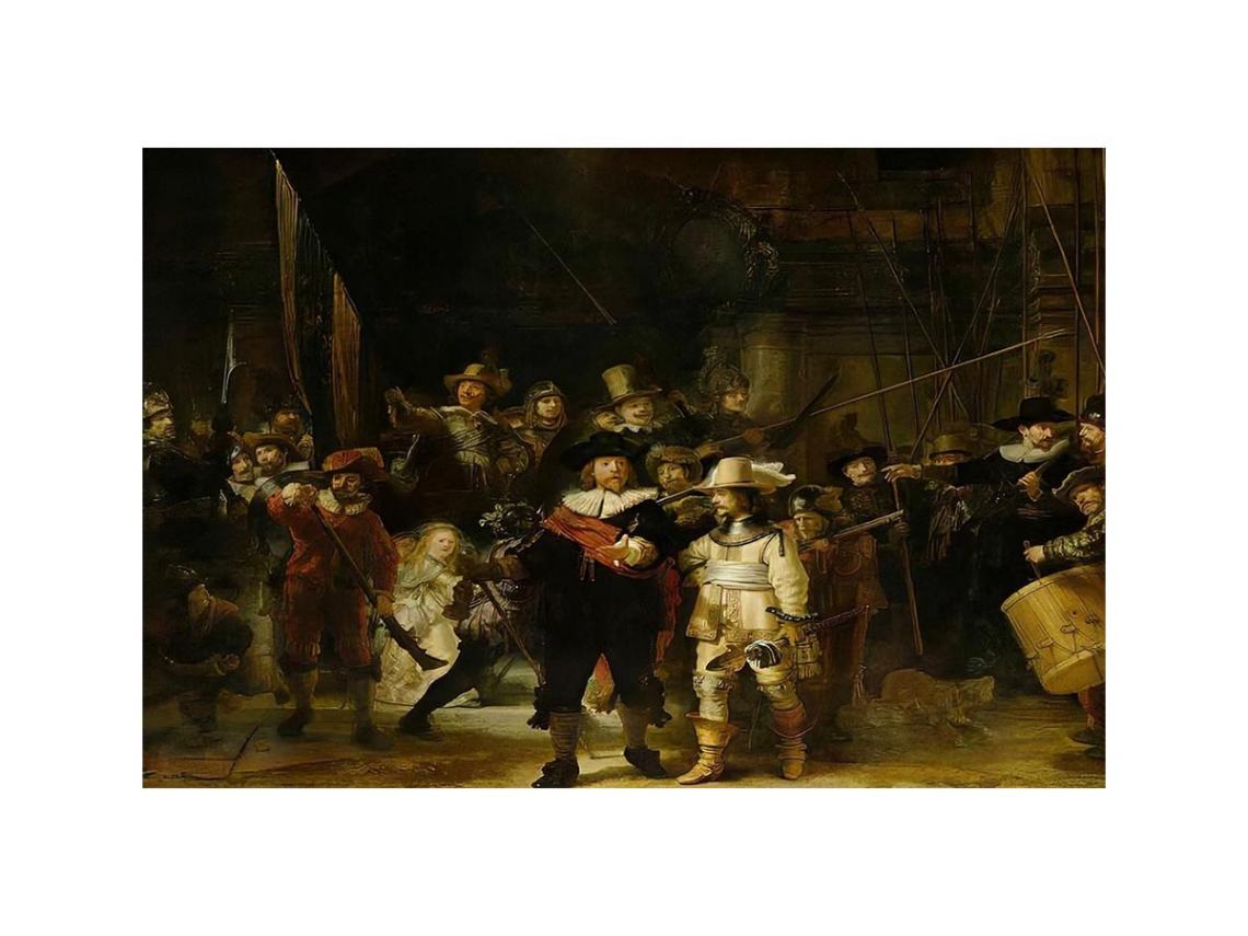 The NightWatch by Rembrandt Van Rijn