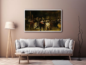 The NightWatch by Rembrandt Van Rijn Painting 