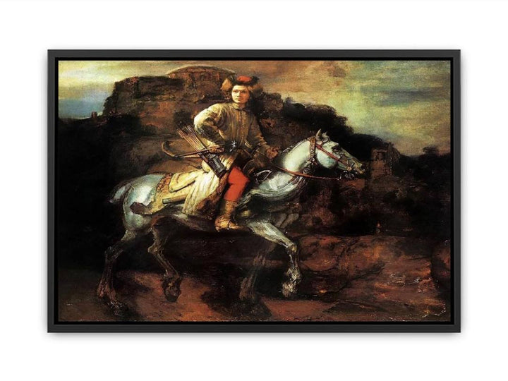 The Polish Rider 1655 Canvas Print