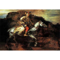 The Polish Rider 1655 by Rembrandt Van Rijn