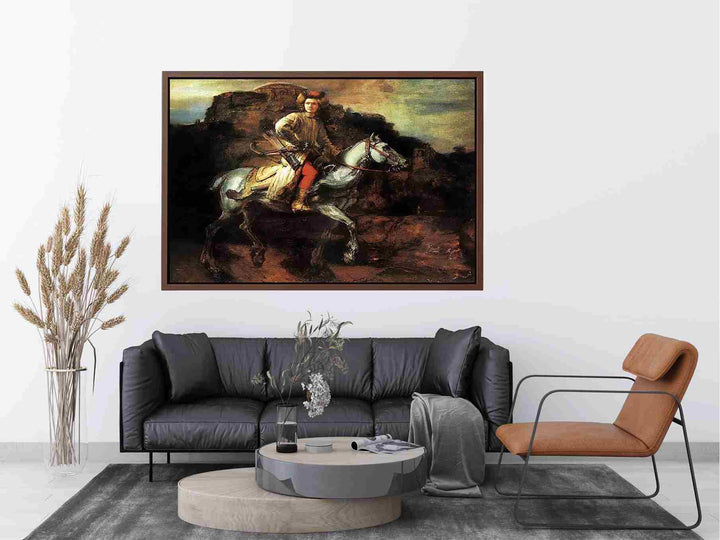 The Polish Rider 1655 Painting