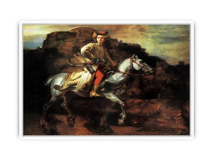 The Polish Rider 1655 Framed Print
