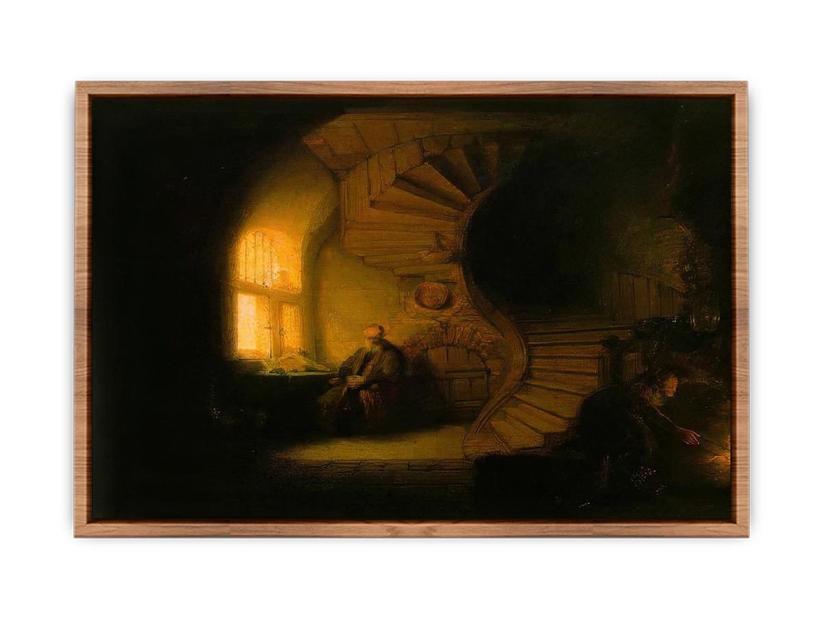 Philosopher in Meditation 1632  Poster