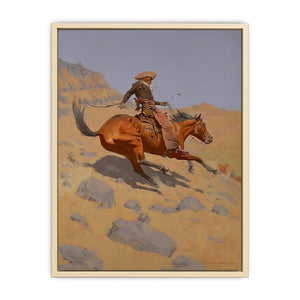 The Cowboy  Art Print