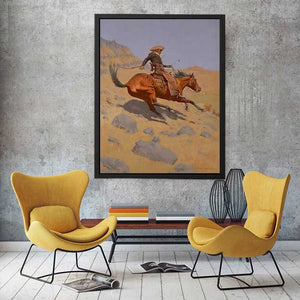 The Cowboy by Frederic Remington Painting 