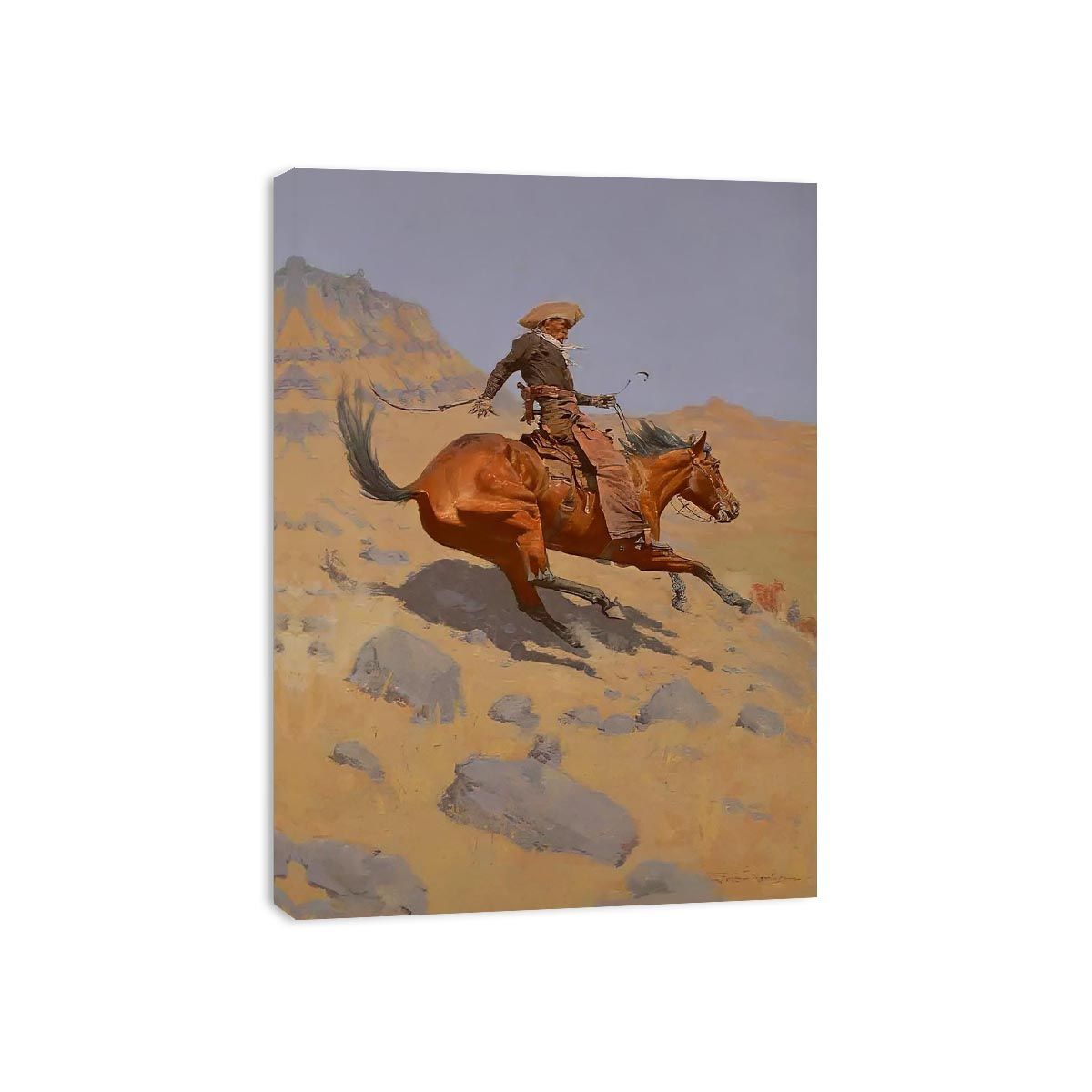 The Cowboy by Frederic Remington Painting 