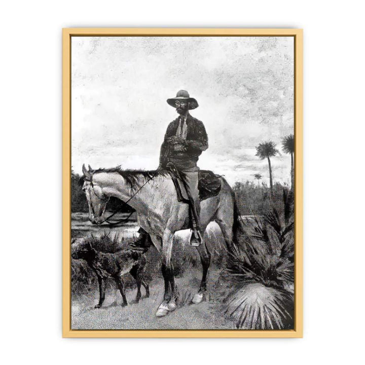 A Cracker cowboy Streched canvas