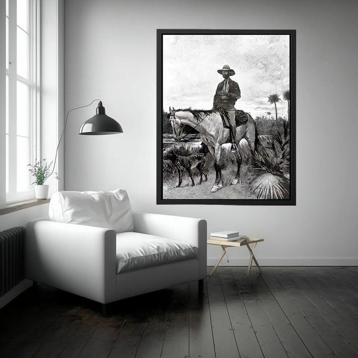 A Cracker cowboy Painting