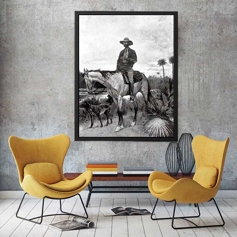 A Cracker cowboy by Frederic Remington Painting 
