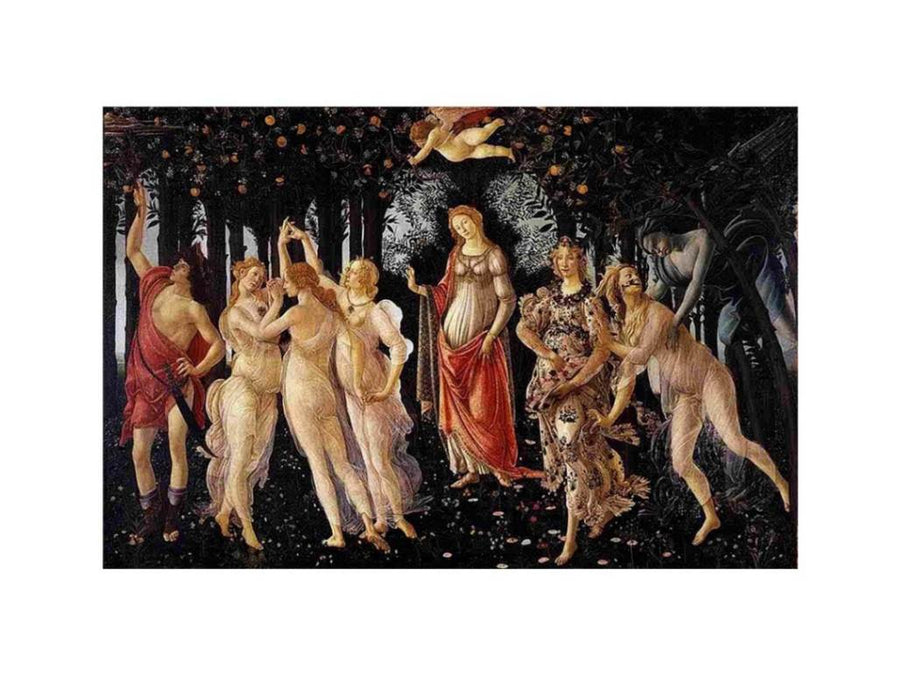 Allegory Of Spring La Primavera by Sandro Botticelli (Alessandro Filipepi)
