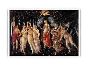 Allegory Of Spring La Primavera Framed Print