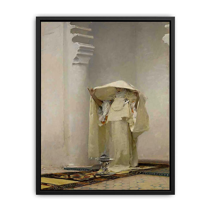 Fumee D'Ambris Gris Canvas Print