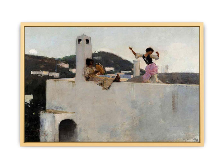 Capri Streched canvas