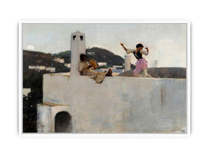 Capri Framed Print