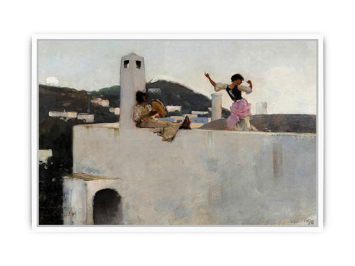 Capri Framed Print