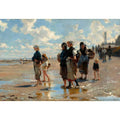 The Oyster Gatherers Of Cancale by John Singer Sargent