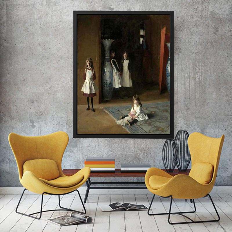 The Daughters Of Edward Darley Boit by John Singer Sargent Painting 