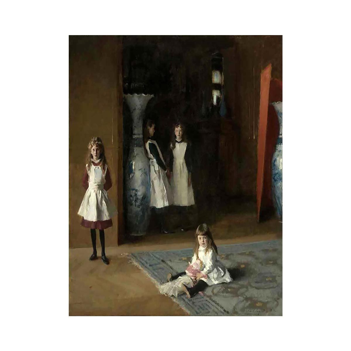 The Daughters Of Edward Darley Boit by John Singer Sargent