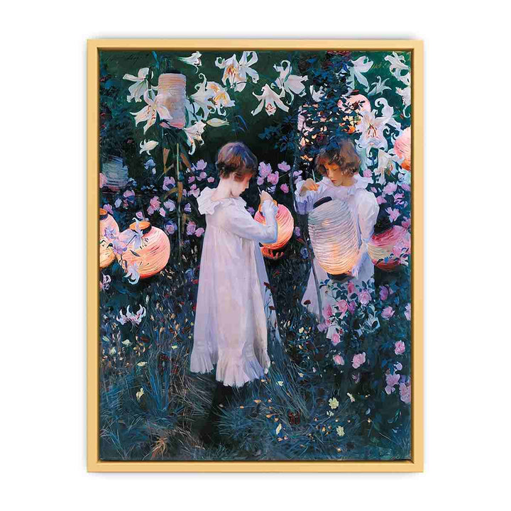 Carnation, Lily, Lily, Rose by John Singer Sargent Streched canvas