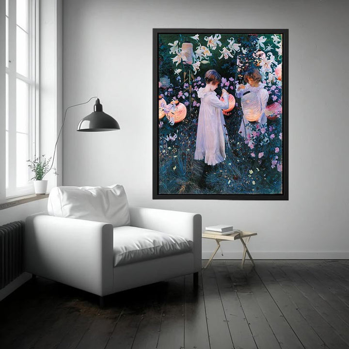 Carnation, Lily, Lily, Rose by John Singer Sargent Painting