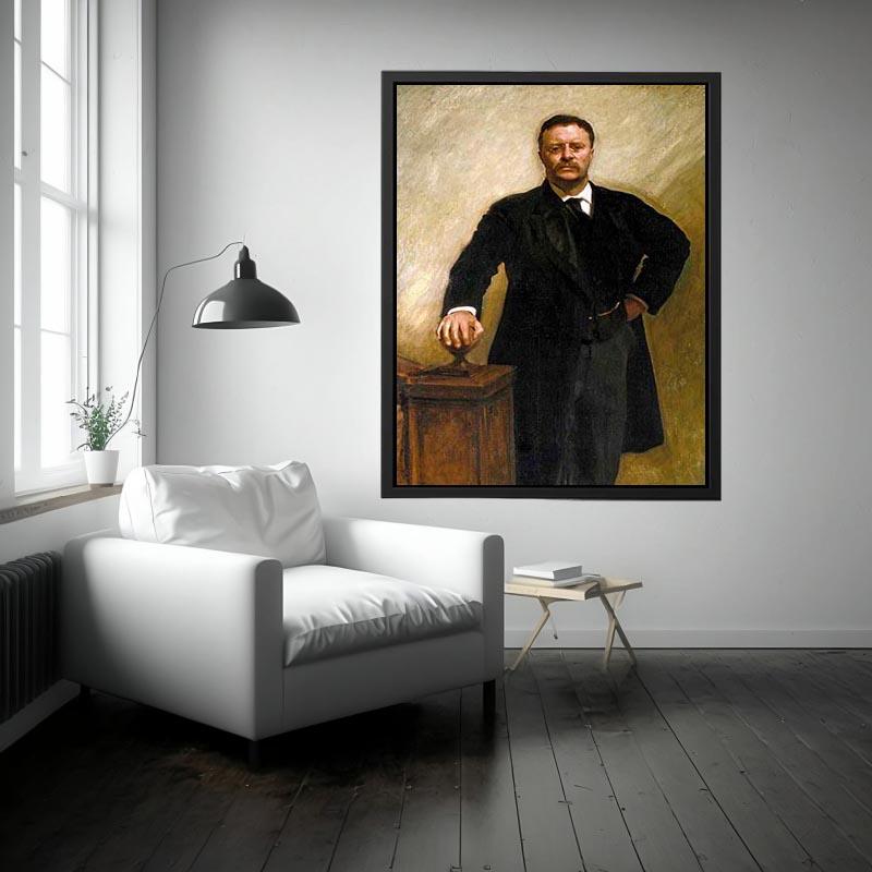 President Theodore Roosevelt by John Singer Sargent Painting 