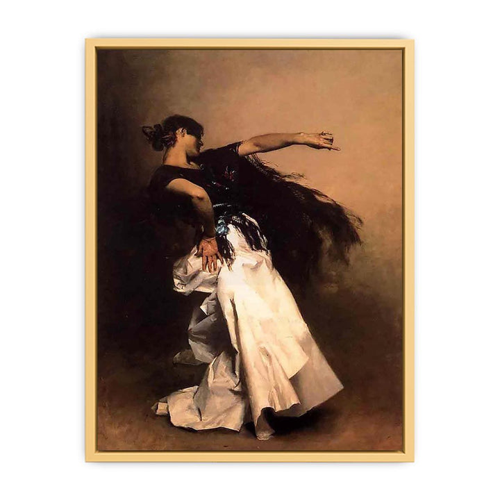 Spanish Dancer Streched canvas