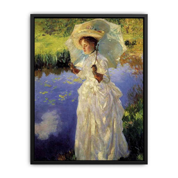 A Morning Walk Canvas Print