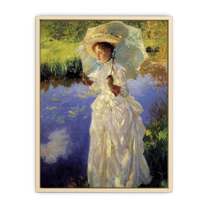 A Morning Walk  Art Print