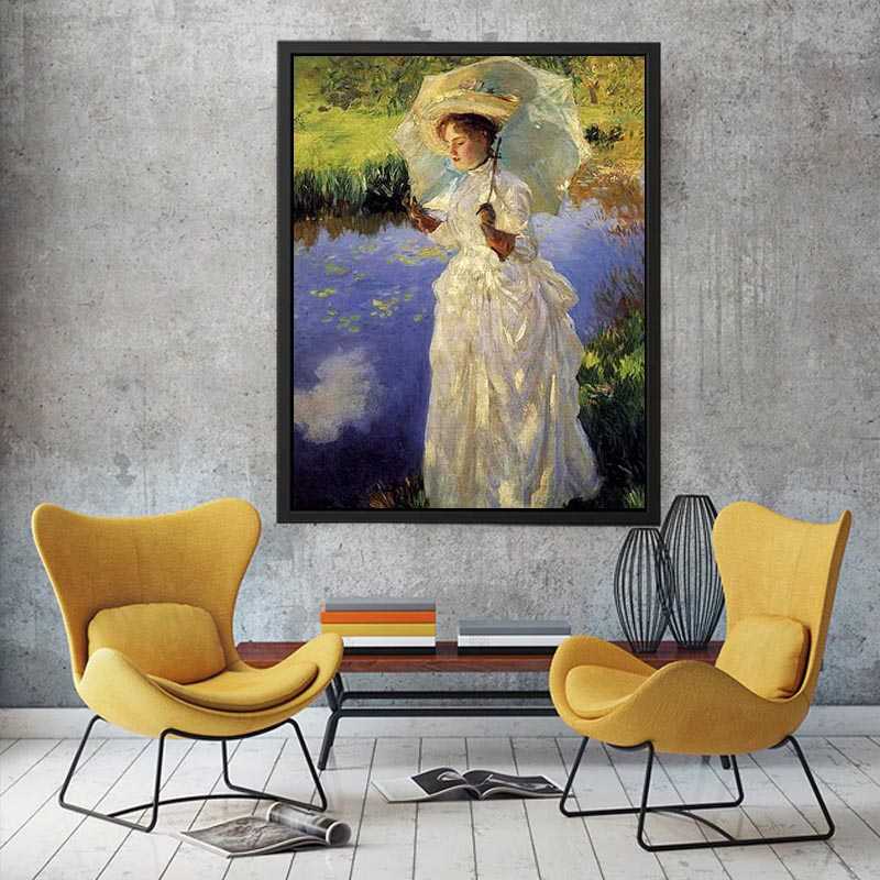 A Morning Walk by John Singer Sargent Painting 