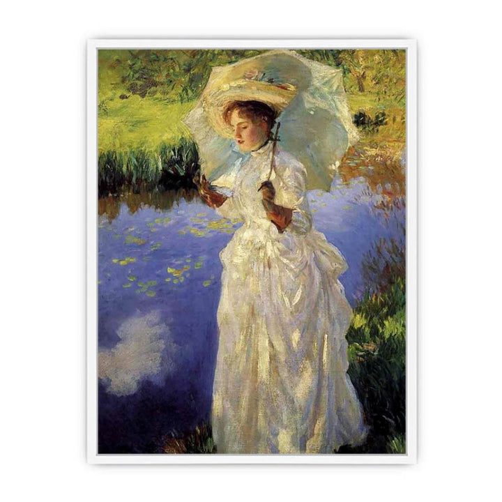 A Morning Walk Framed Print