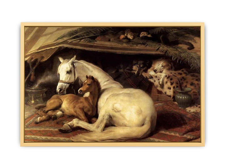 The Arab Tent 1866 Streched canvas