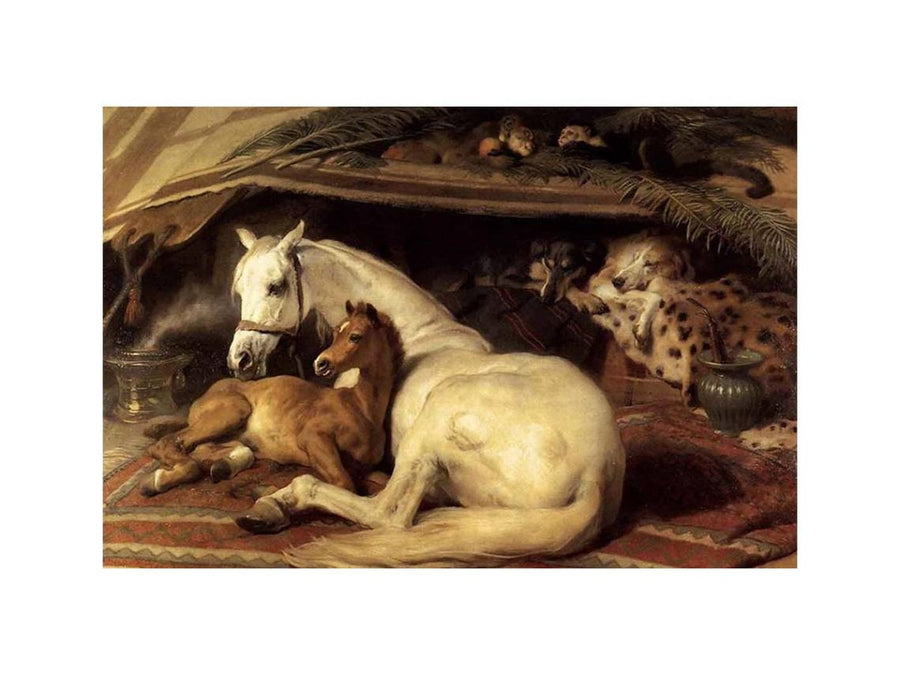 The Arab Tent 1866 by Sir Edwin Henry Landseer