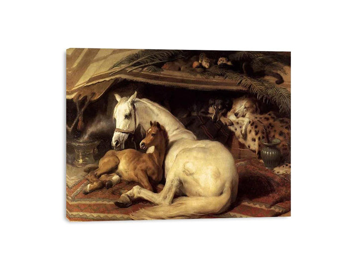 The Arab Tent 1866  Painting