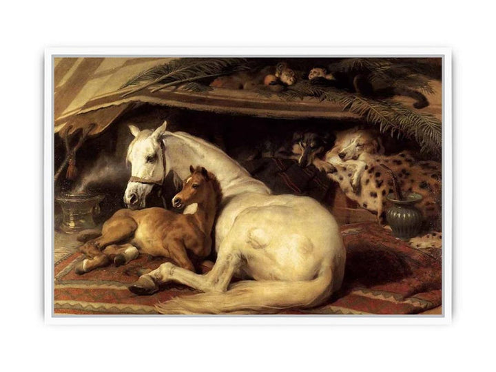 The Arab Tent 1866 Framed Print