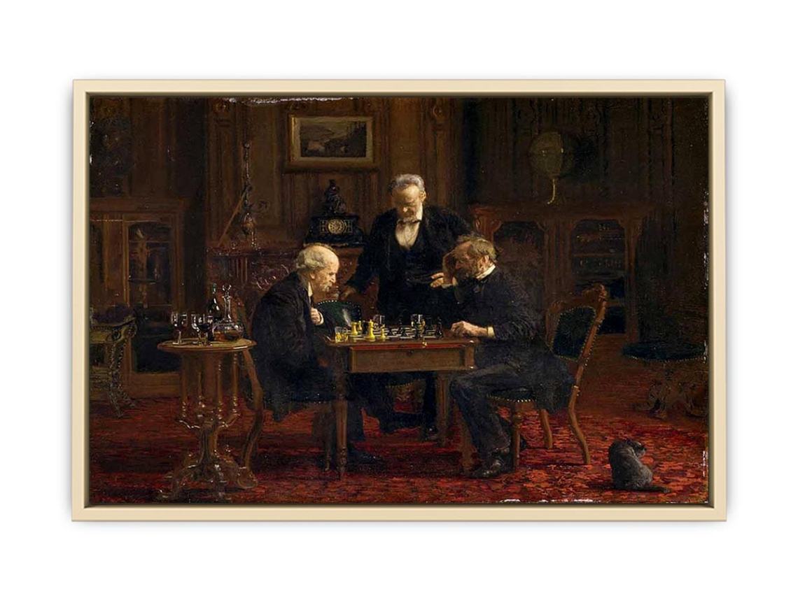 The Chess Players  Art Print