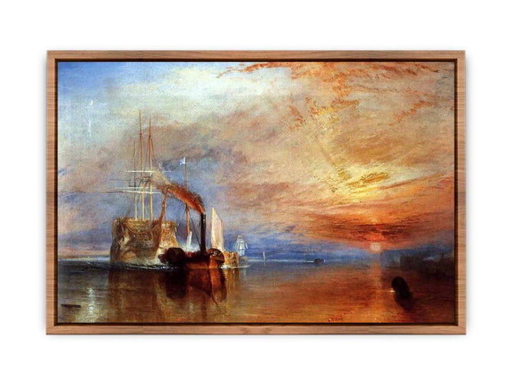 The Fighting 'Téméraire' tugged to her last Berth to be broken up  Poster