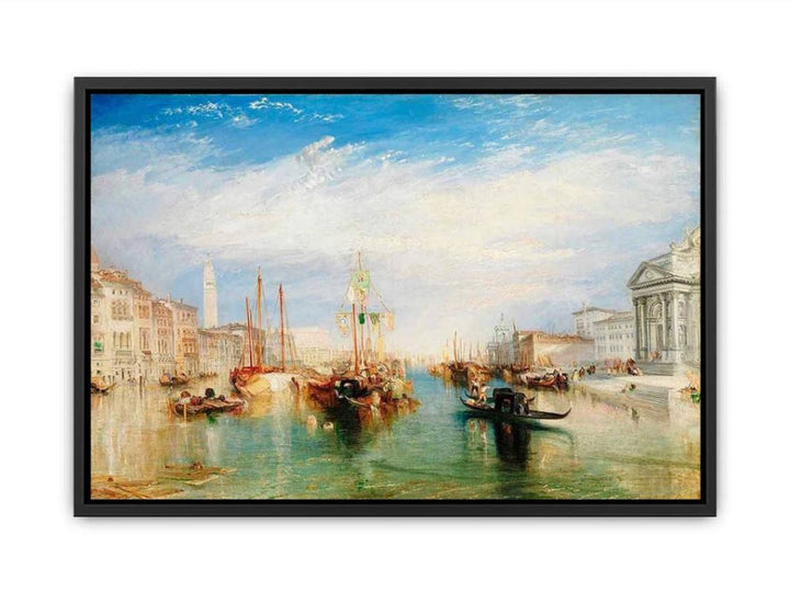The Grand Canal, Venice 1835 Canvas Print