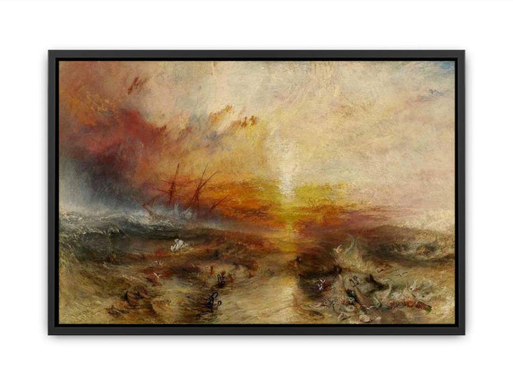 The Slave Ship 1840 Canvas Print