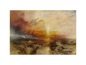 The Slave Ship 1840 by Joseph Mallord William Turner